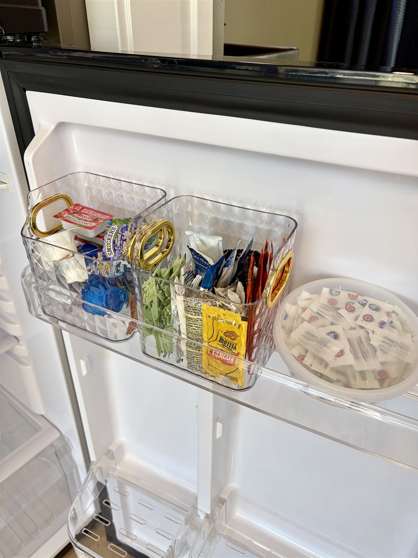 Stocked pantry snacks at Glacier Mountain Getaway Bozeman
